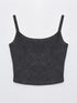 LC Waikiki U Neck Regular Strappy Crop Women's Singlet